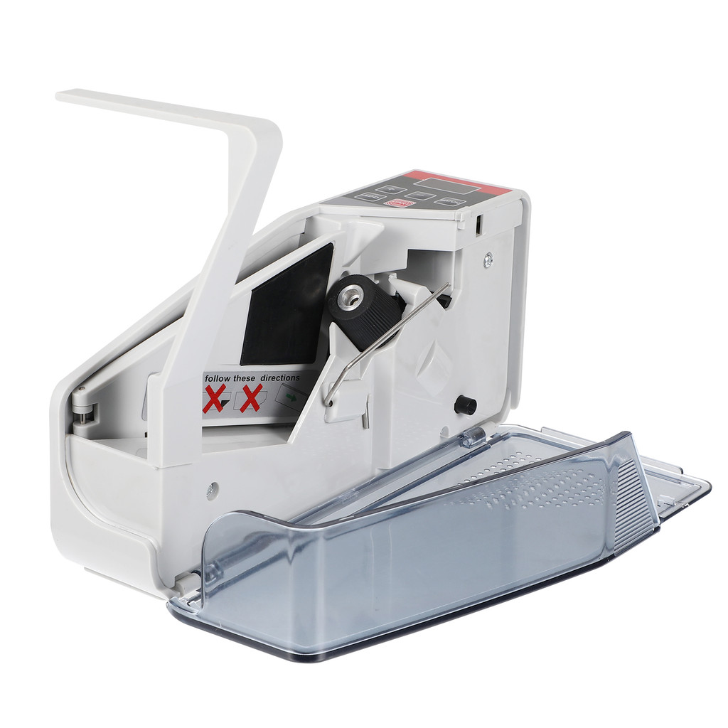 

Handheld Currency Counter Mini Money Counting Machine Portable Small Cash Register Bill Counter LED Display Powered Safe