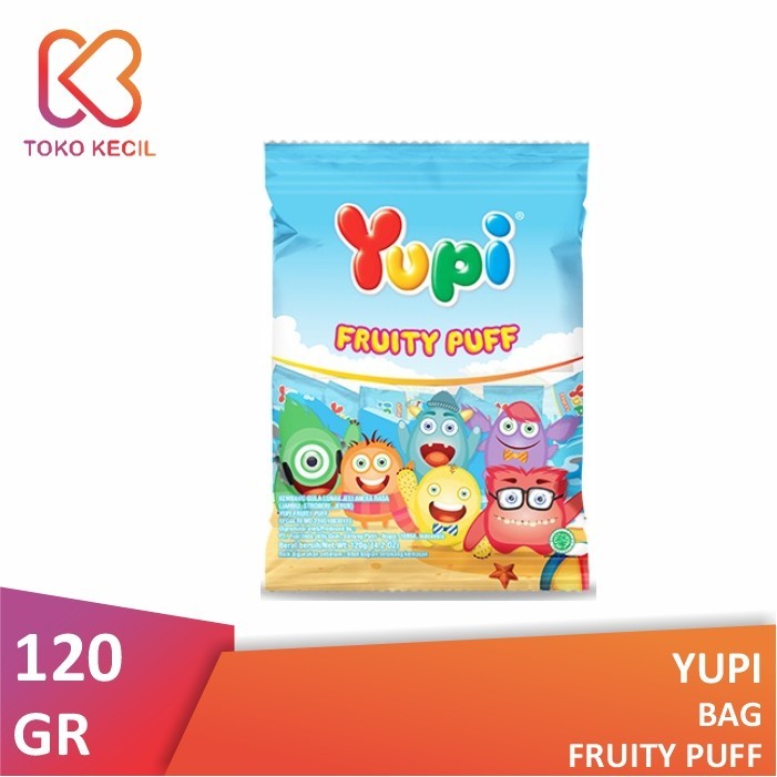 

Yupi Fruity Puff 120gr