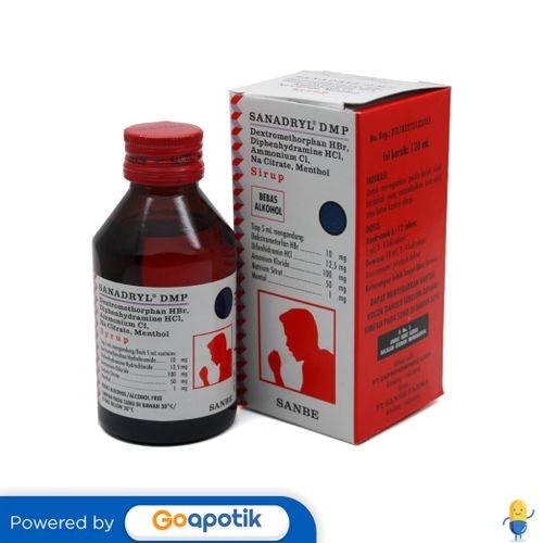 Sanadryl Dmp Sirup 120 Ml