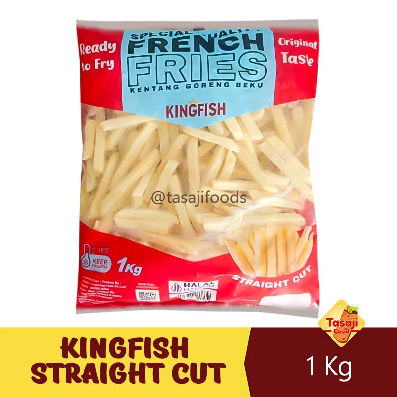

Kingfish Kentang Goreng Straight Cut 1 Kg French Fries Kulakan