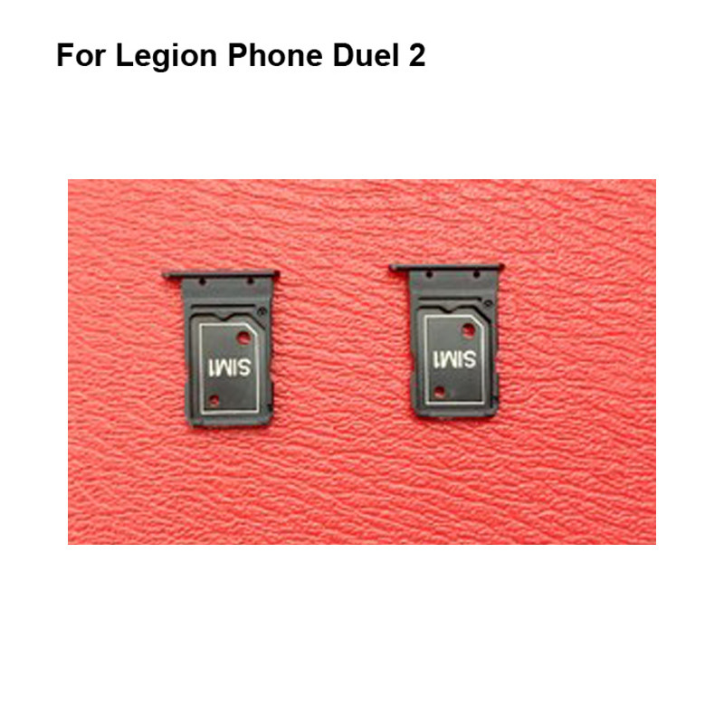 For Lenovo Legion Phone Duel 2 New Tested Good Sim Card Holder Tray Card Slot Dual2 Sim Card Holder 