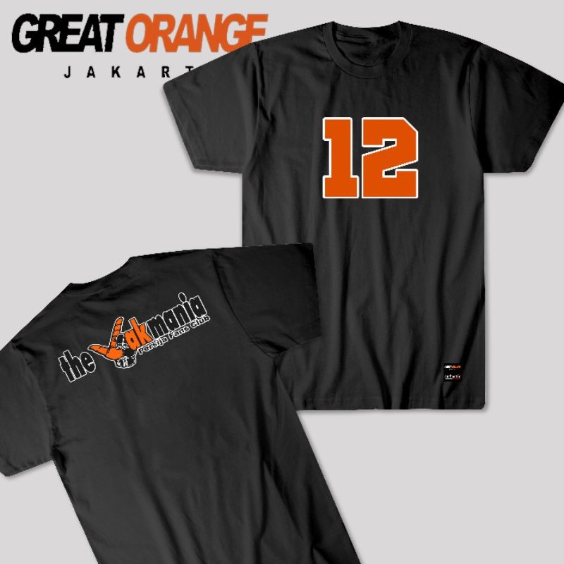 BAJU KAOS PERSIJA 12 Jakmania | Kaos Jakmania 12 | kaos Persija