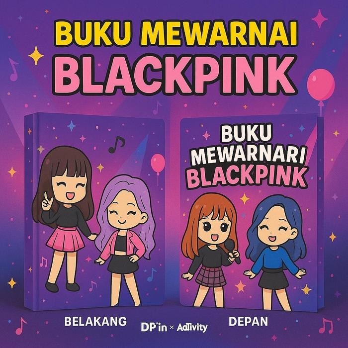 

DpinxAaTivityBuku Gambar Mewarnai [ BLACKPINK ] Anak Karakter Lucu – Edukasi & Hiburan Kreatif | Buku Aktivitas Belajar Menggambar untuk PAUD TK SD - A4