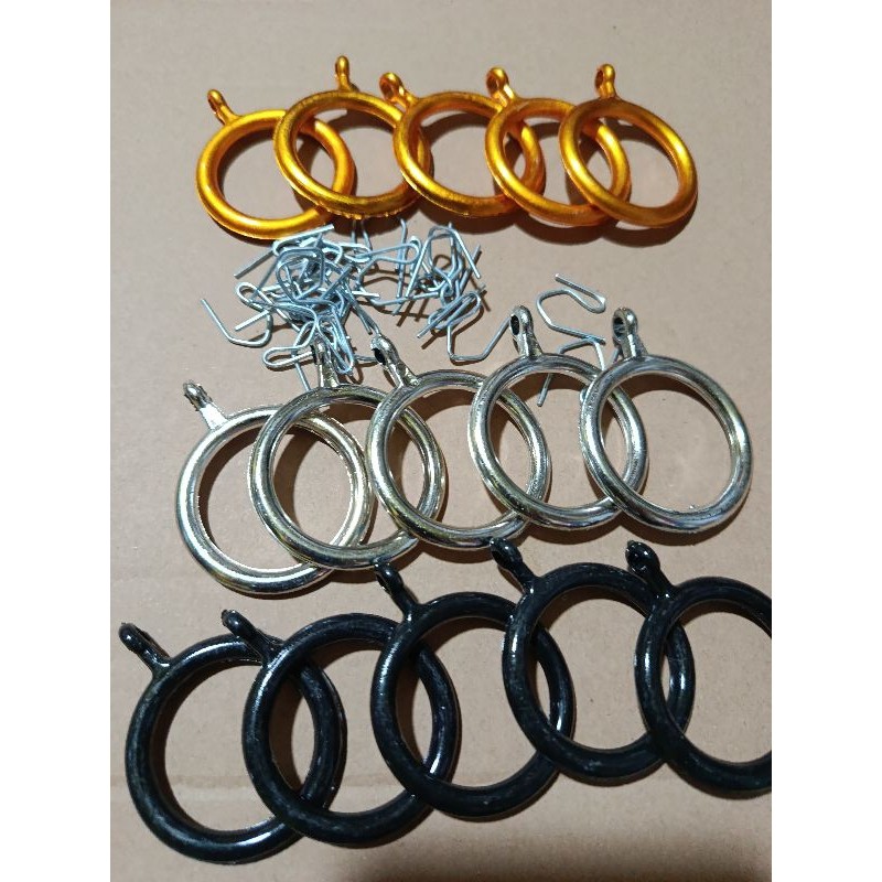 Cincin Ring Rolet Gorden Plastik Bulat Plus Kawat