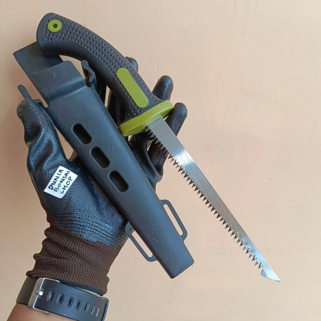 

Gergaji Bonsai Premium ZPER Plus Sarung Gagang karet