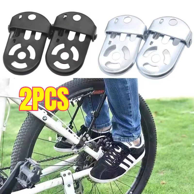 Pijakan Sepeda Belakang Injakan Sepeda Belakang 1 Pasang Jalu Lipat Sepeda Jalu Rear Pedal Footrests