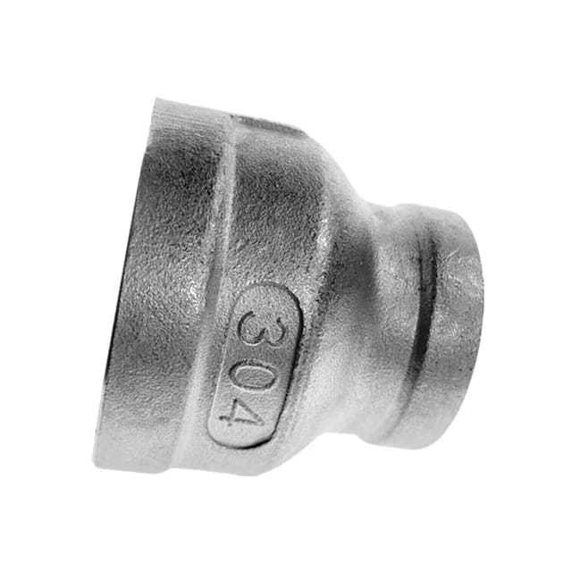 Reducer Sok Drat Dalam Stainless SS304 Vlok Sok Over Sock SS 304 Ukuran " inch x " inch female x fem