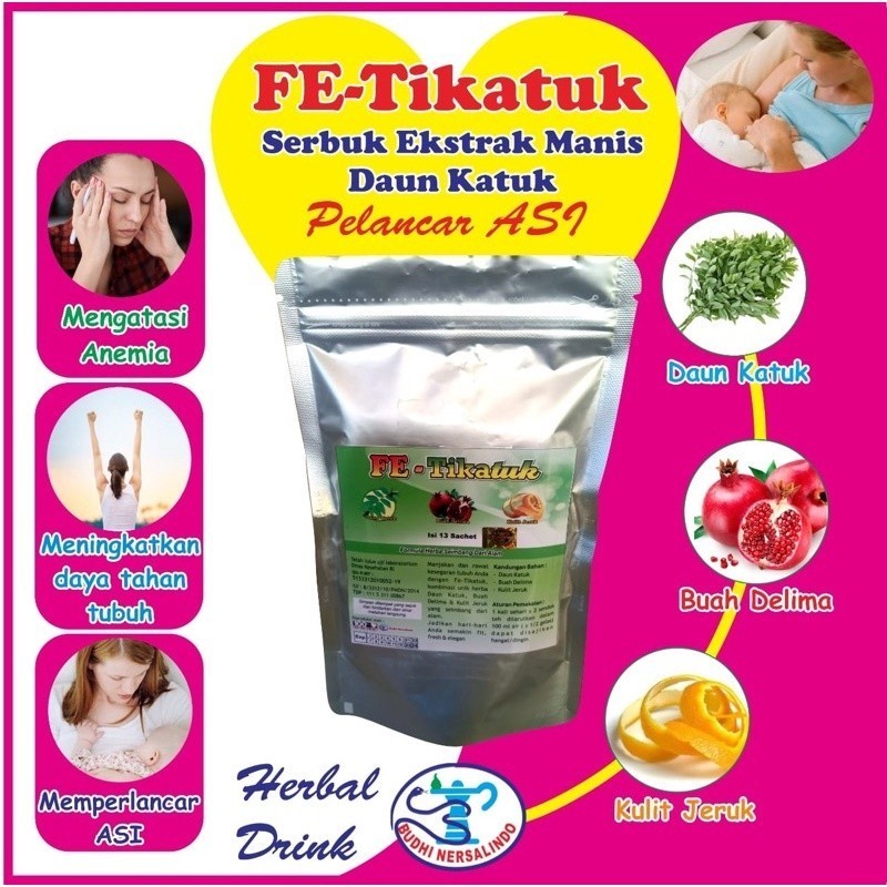 

FE Tikatuk Budhi Nersalindo | Mengatasi anemia | Meningkatkan daya tahan tubuh | Memperlancar ASI