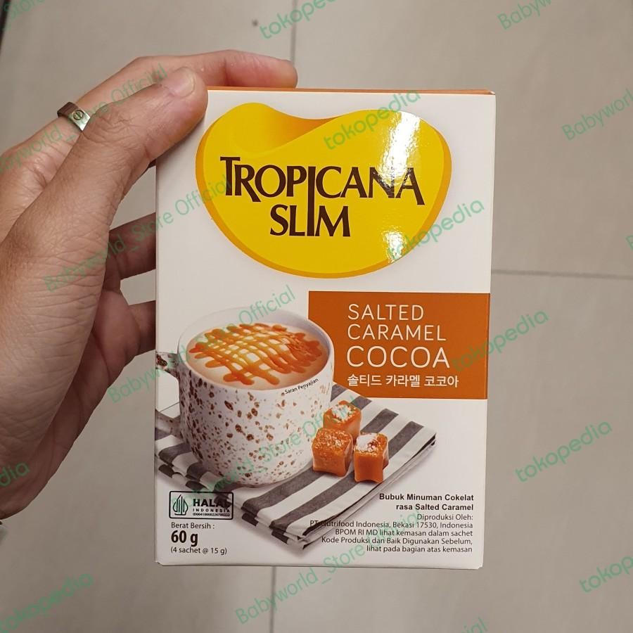 

Tropicana Slim Salted Caramel Cocoa Minuman Coklat ( 4 Sachets )