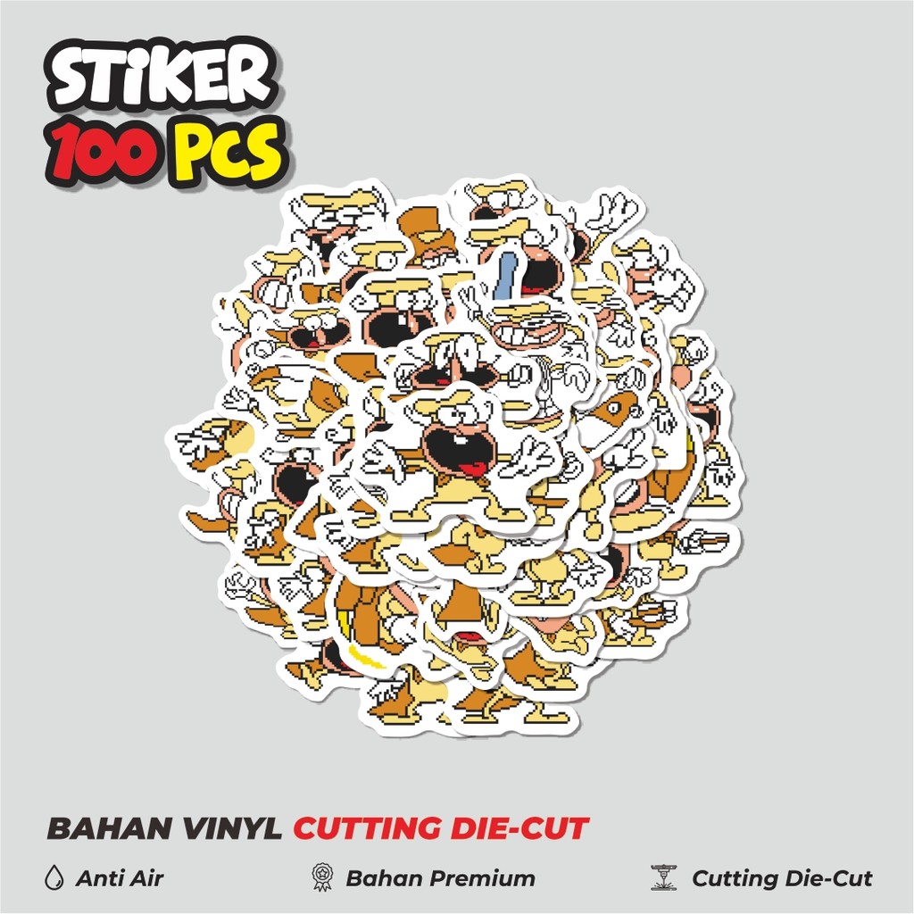 

Terbaru! 50 pcs Stiker Pizza Tower V16 Dekorasi Lucu Kreatif untuk Notebook, Skateboard, HP