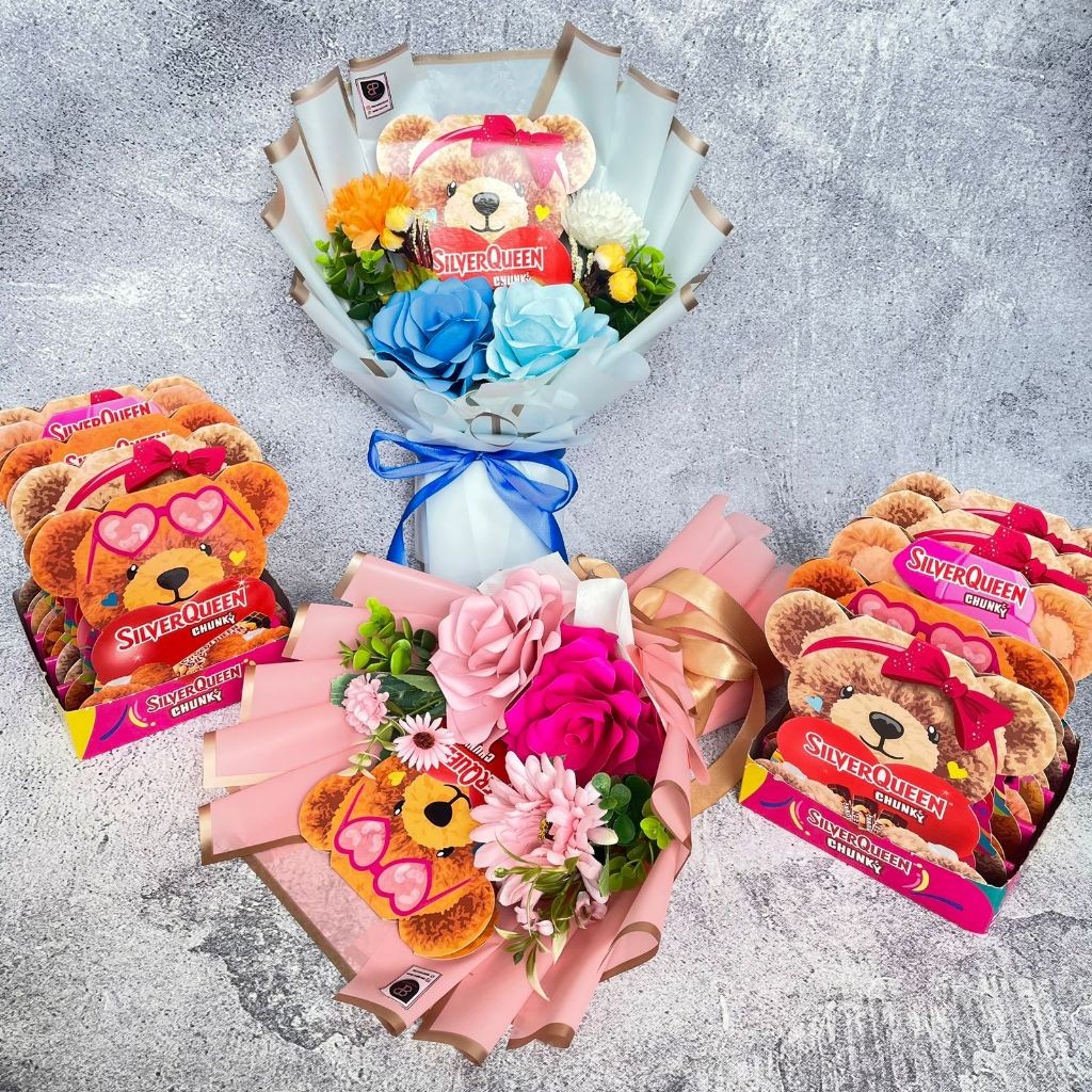 

Buket Silverquen Bear chunky / Coklat Valentine / Gift Valentine 2025