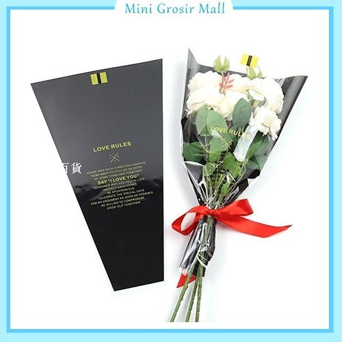 

Plastik Buket Bunga instan Flower Wrapping Buket Bunga Cellophane langsung jadi - sulinca