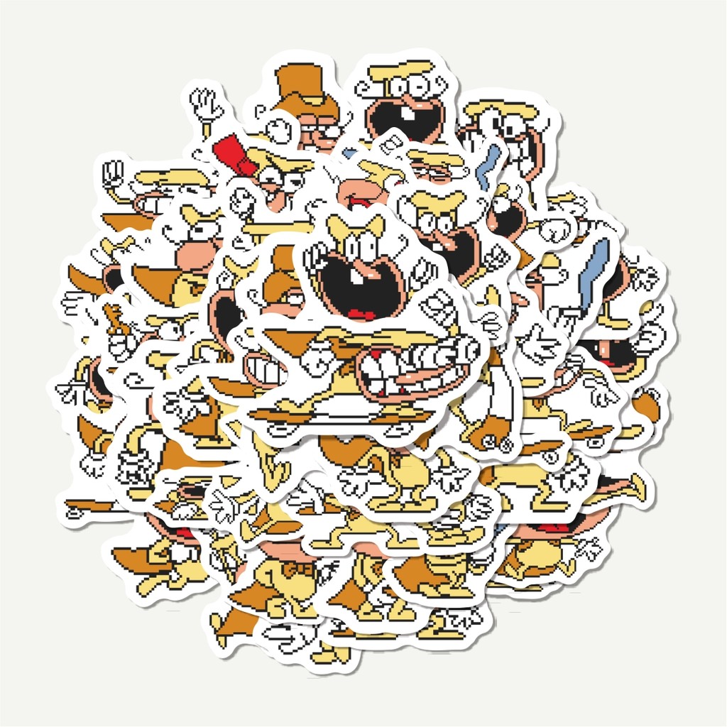 

Sticker Pack Stiker Pizza Tower V18 | Sticker TUMBLR | Stiker LAPTOP KOPER HELM