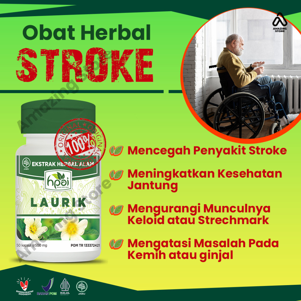 LAURIK HNI HPAI Obat herbal Atasi asam urat paling ampuh, Nyeri Sendi, Rematik, Radang Sendi, Sendi 