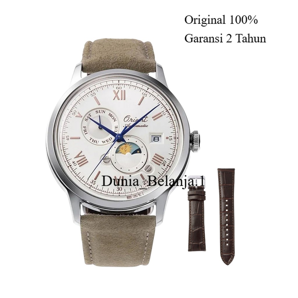 Original 100% Jam Tangan Orient  RA-AK0808S30B Classic Bambino 75th Anniversary Orient RA-AK0808S Su