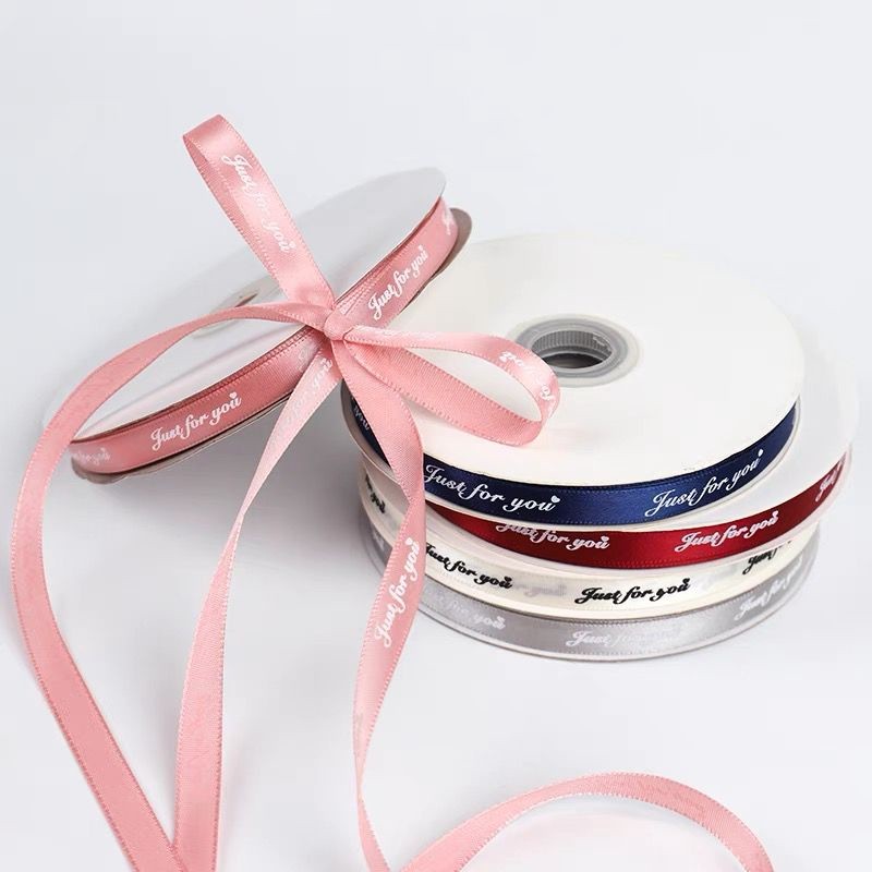 

[1ROLL 40Yard] Pita Satin 1cm (Just For You) - Pita kerajinan tangan