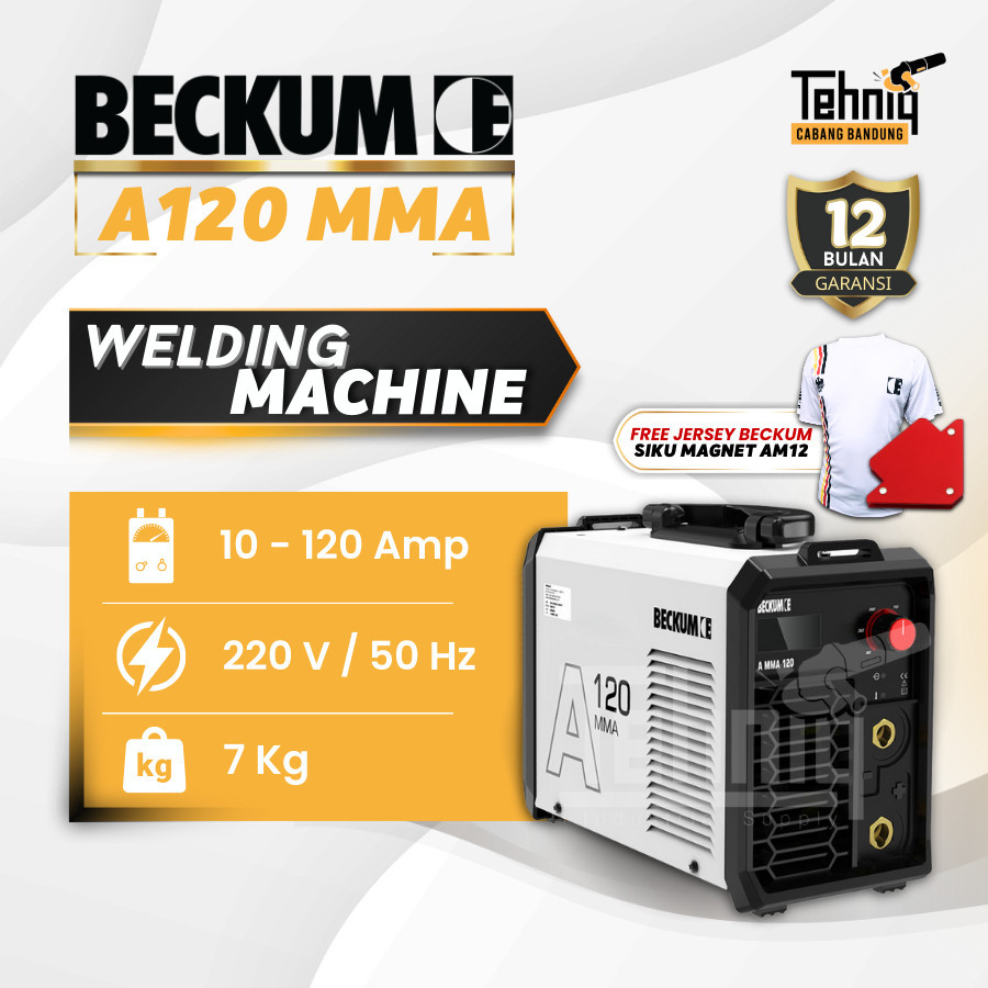 Mesin Las Listrik Beckum MMA A 120 Inverter Welding / Mesin Las Beckum MMA 120