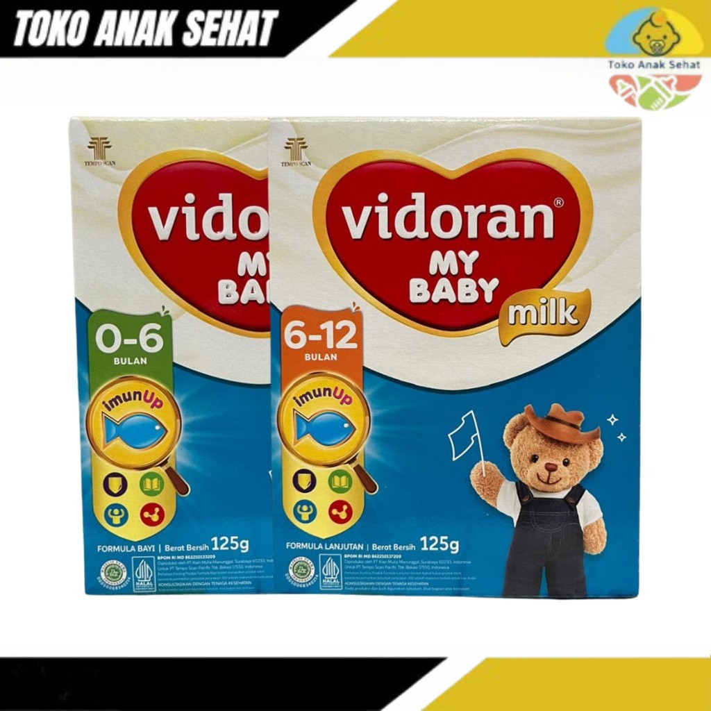 VIDORAN 0 6 Bulan 125gr Susu Formula Bayi Baru Lahir untuk My Baby Anak Sehat Bogor