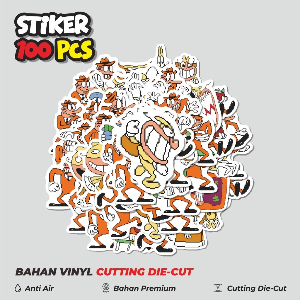 

Super Hemat! 100 PCS Stiker Pizza Tower V29 Waterproof Aesthetic- Untuk Laptop, Motor, dan Helm - Paper Stationery Pack