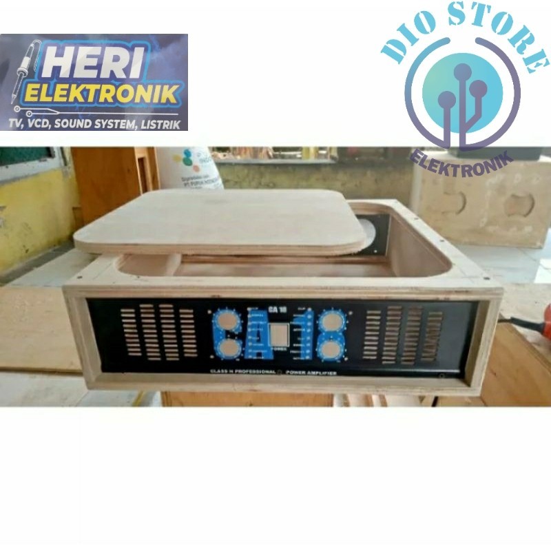 BOX POWER CA 18 4Chanel Bahan Treplek 12mm