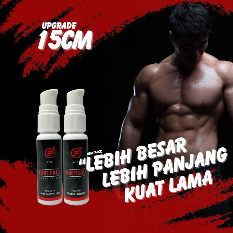 (GRATIS ONGKIR)TERLARIS FORTEREX OIL MASSAGE BERMANFAAT UNTUK MENINGKATKAN UK JONNYMU ORIGINAL DAN T