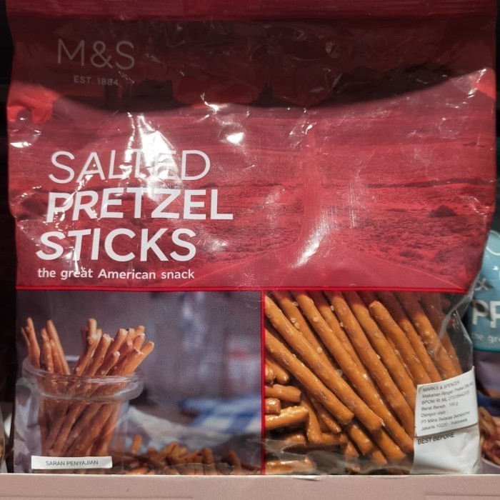 

M&S Pretzel stick 150gr pretsel prezel stik