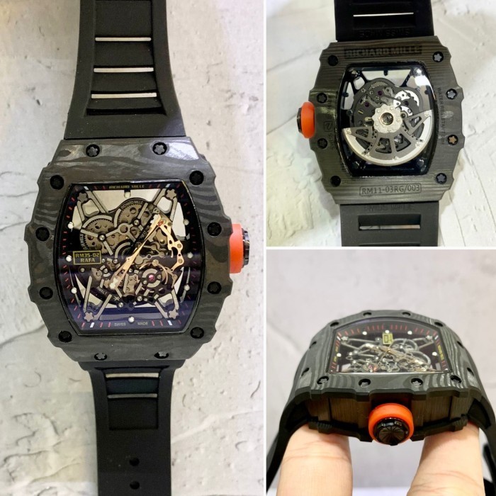 JAM TANGAN RICHARD MILLE AUTOMATIC JAM TANGAN PRIA RICHARD MILLE FULL SET AUTOMATIC SUPER KUALITAS S