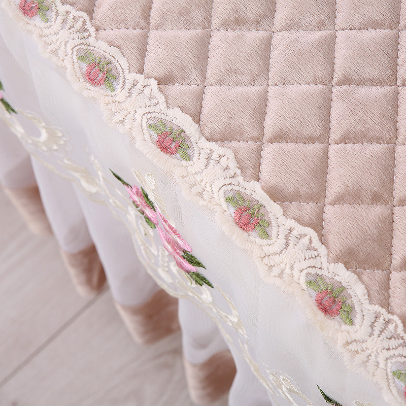 Disc [Charmant] Taplak Meja Renda Persegi Panjang Taplak Meja Rumbai Taplak Meja Tamu Cantik Taplak