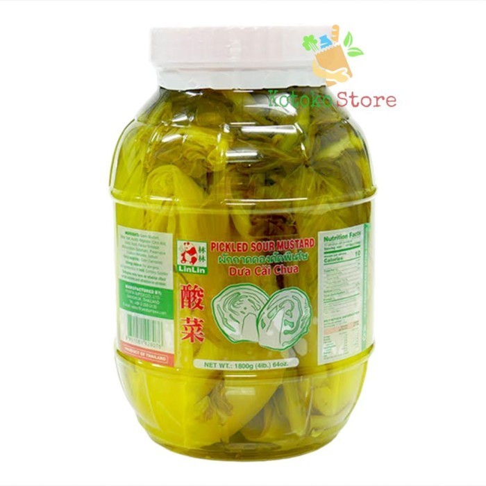 

[[ K23 - BEST SELLER Sayur Asin Thailand Lin Lin Botol 1.800gr ]]