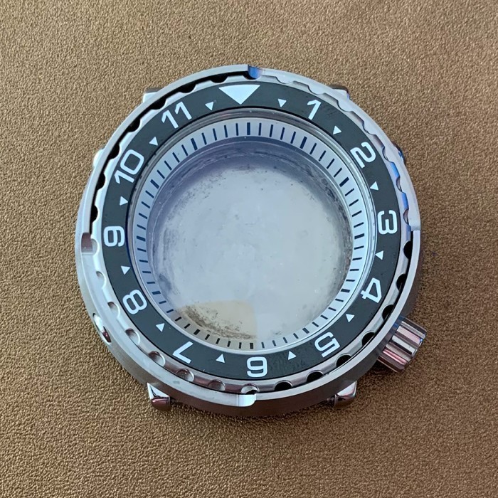 Seiko Mod Tuna Case White inner ring 45mm NH35/36