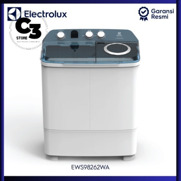 Electrolux Mesin Cuci 2 Tabung EWS 98262WA 8 KG EWS-98262WA