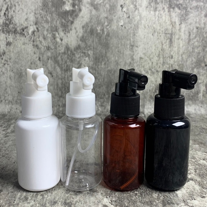 Botol 70ml Spray Nozzle Tubular / Botol Nozzle PET /