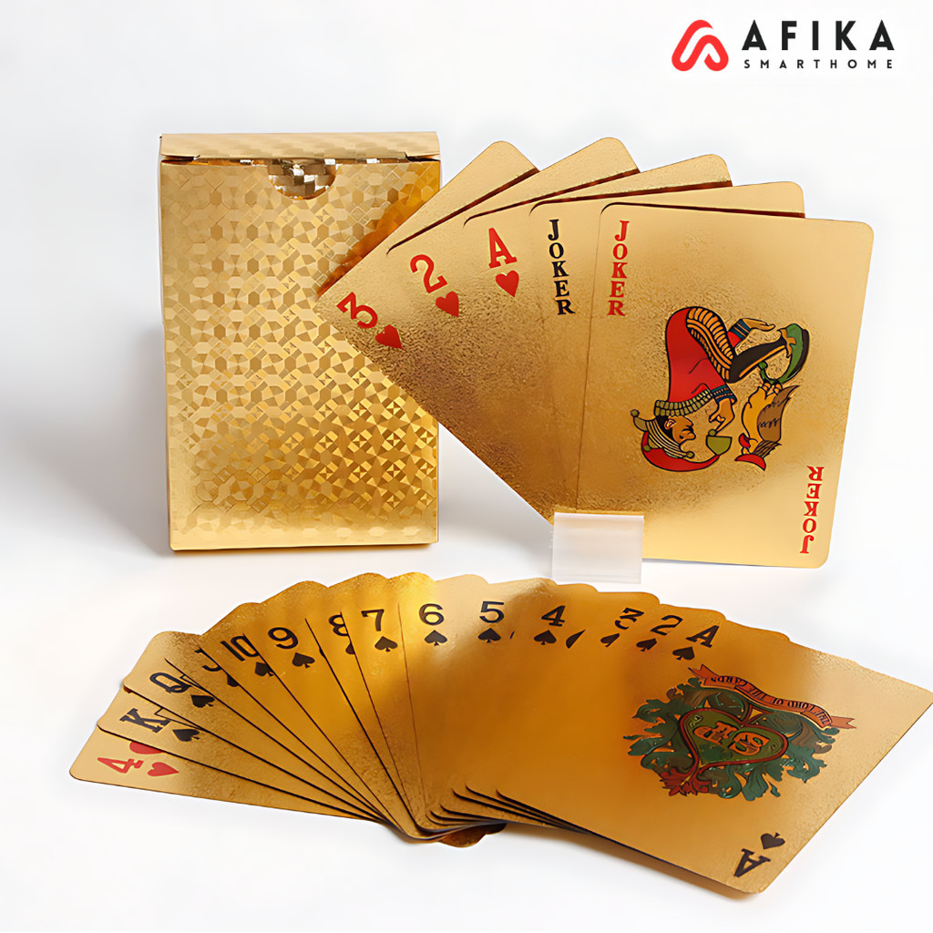 Kartu Remi Waterproof Kartu Poker Premium Kartu Remi Plastik Anti Air