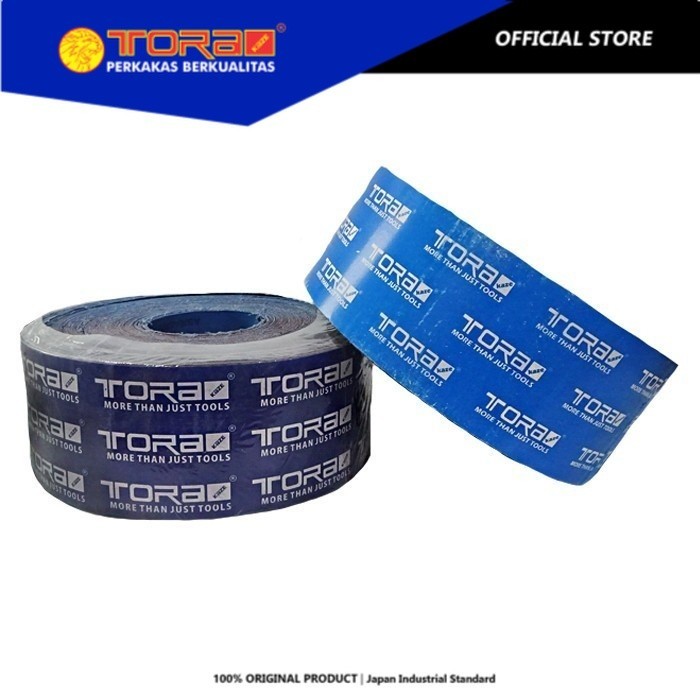 TORA Amplas Roll Grit 100 Panjang 50 Meter - Abrasive Sand Paper Roll