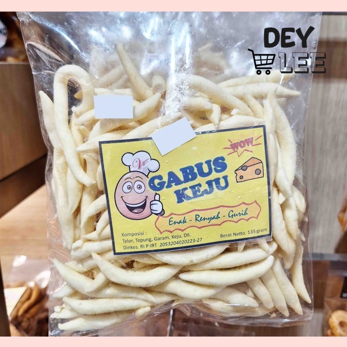 

Keripik Gabus Keju 135g Snack Cemilan Bandung