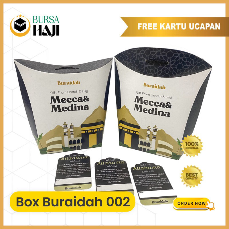 

AN67YZ Tas Dus Tali Oleh-Oleh Haji Umroh isi 50 pcs Box Tali Oleh-Oleh Haji Praktis Free Kartu Ucapan