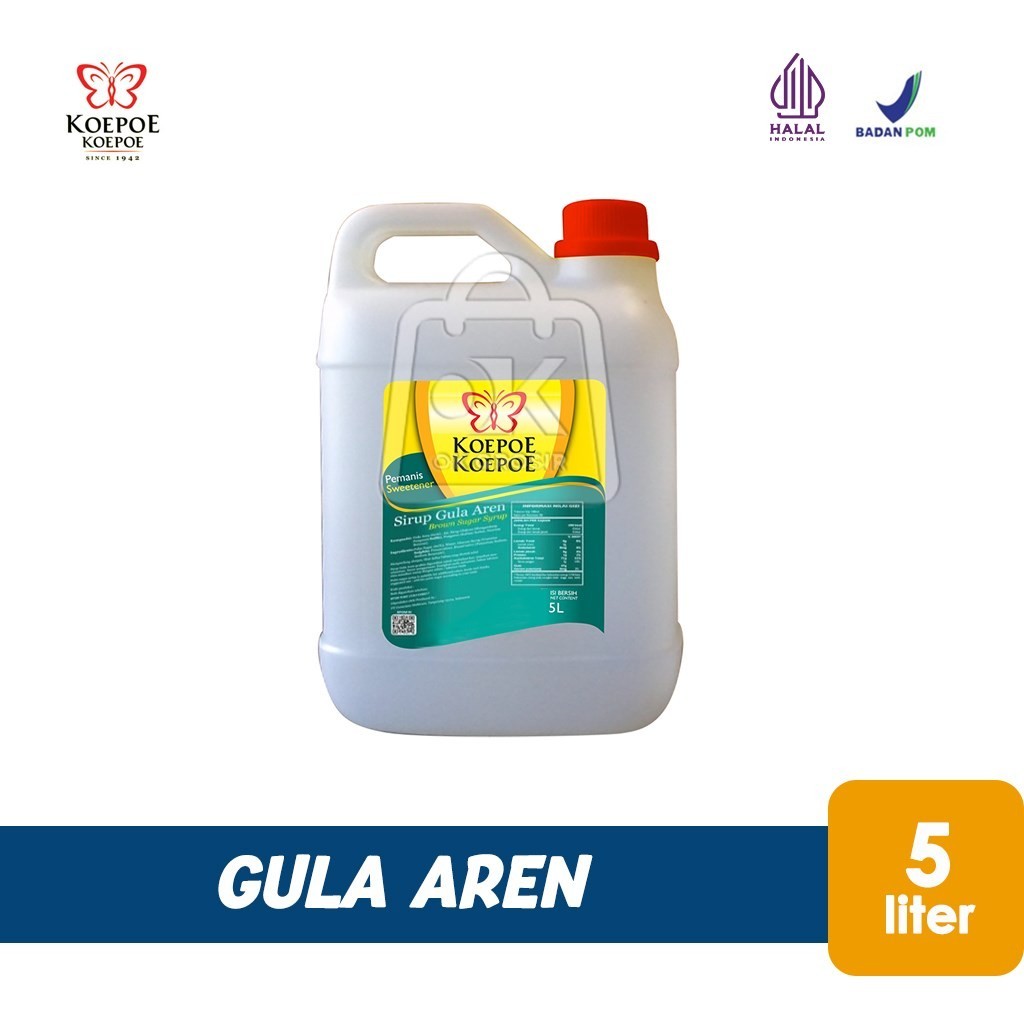 

Sirup Gula Aren Koepoe Aren Syrup (Jerigen 5 Liter)