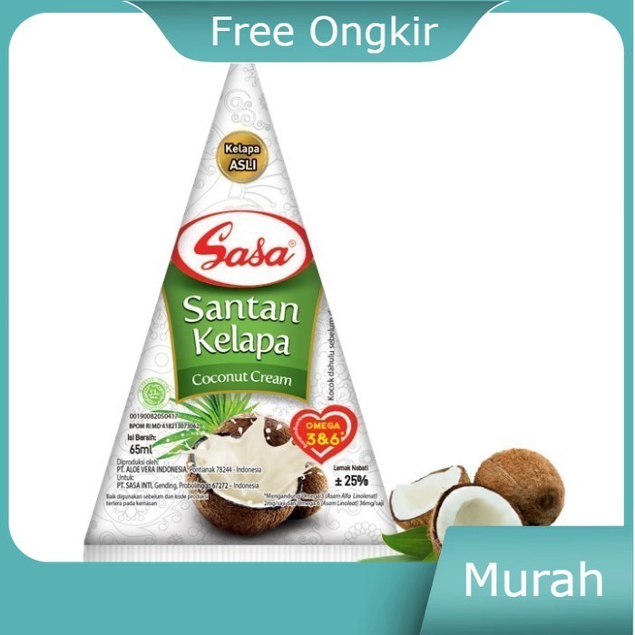 

SASA SANTAN CAIR 65ml / Santan Cair