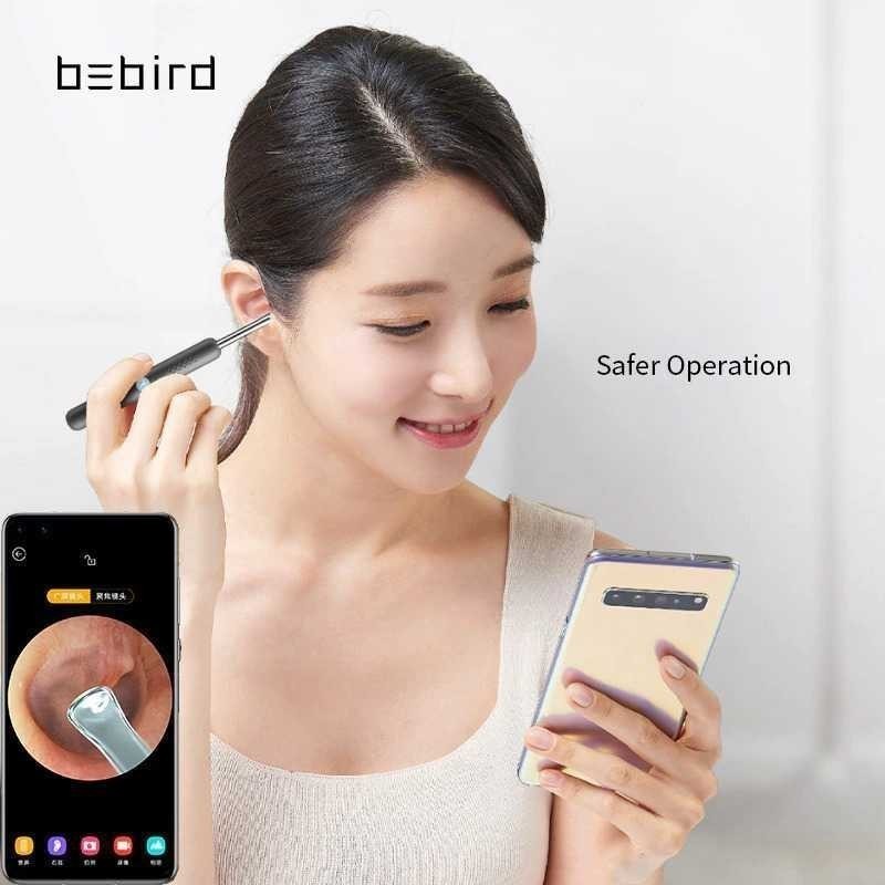 Bebird Kamera Endoskopi Pembersih Telinga Otoskop Wireless Endoscope