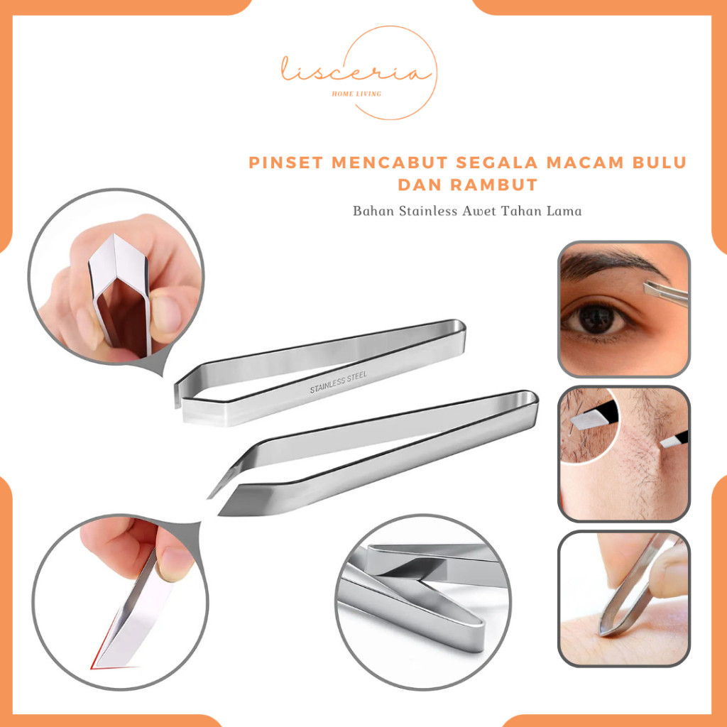 [ LSC ] Pinset Pencabut Bulu Ketiak / Alis / Rambut