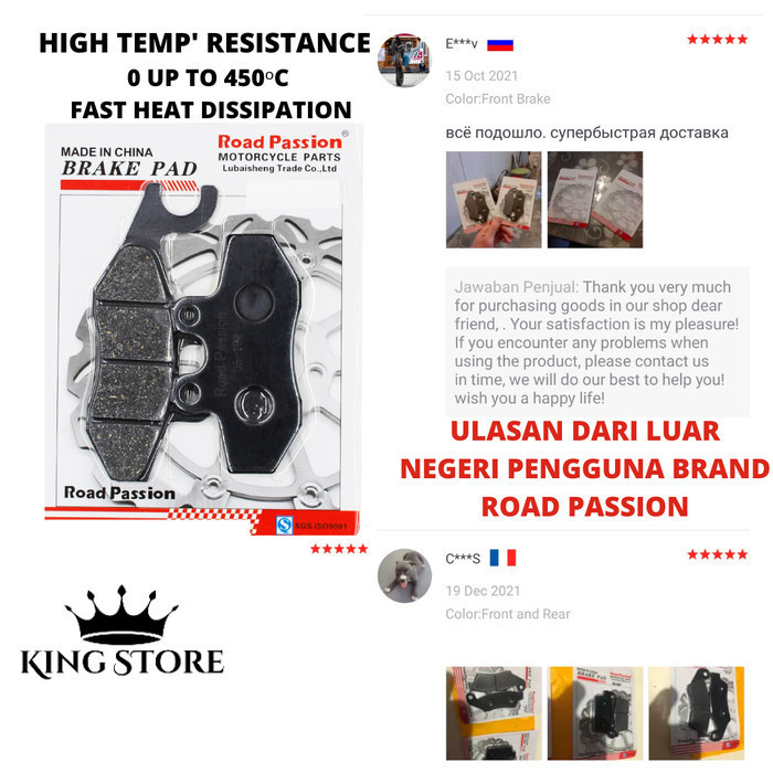 Kampas rem depan Vespa Sprint liberty100 liberty 150 Primavera