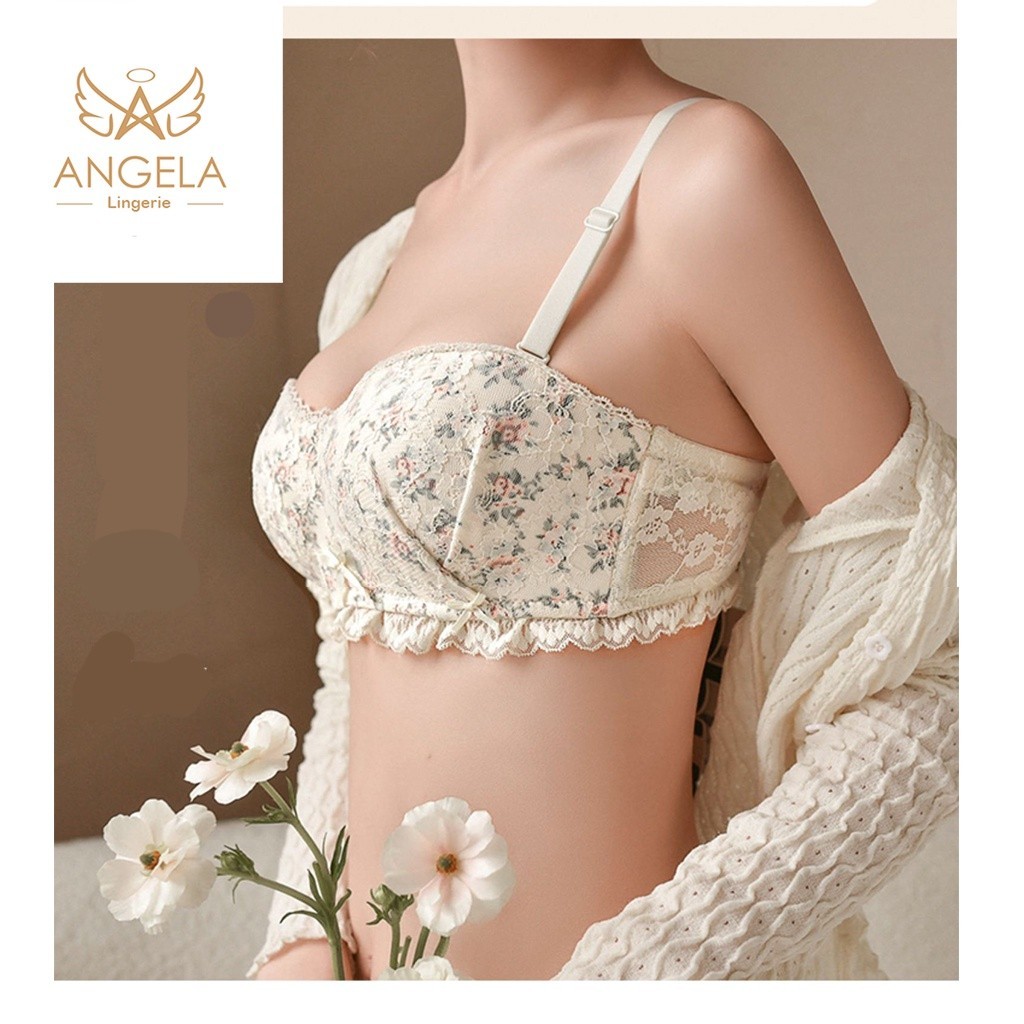 Promo Menarik ANGELA PREMIUM JAPAN Bra BH Push Up Set Tanpa Kawat Celana Dalam Wanita Bikini Sport B