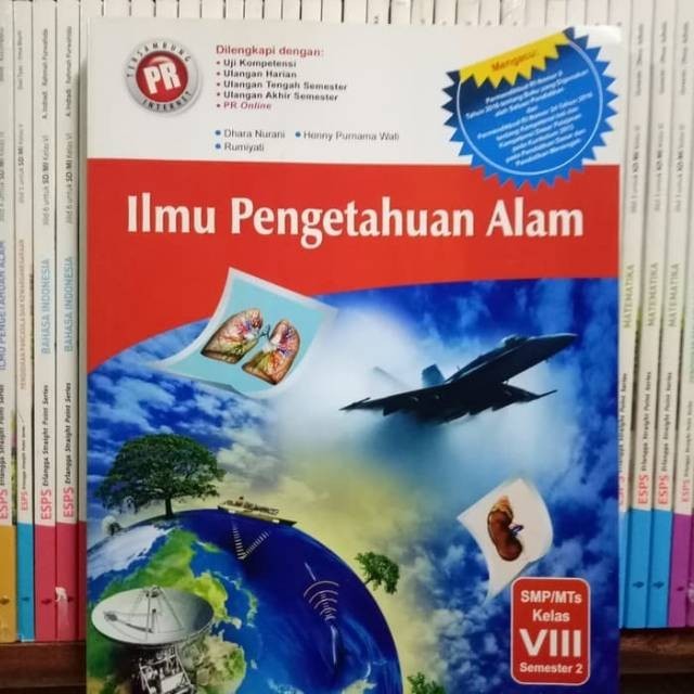 Buku PR IPA Kelas 8 Semester 2 Intan Pariwara