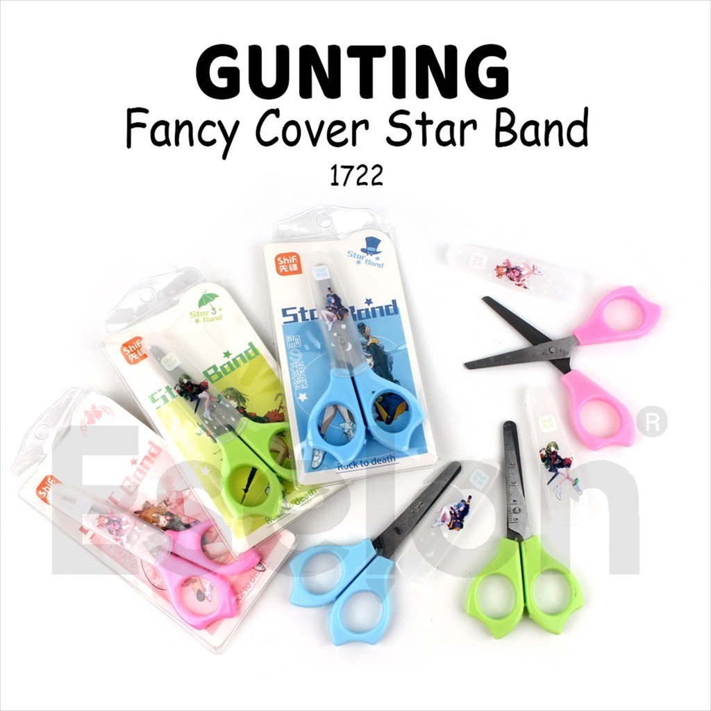 

[ES.JKT] 1pcs Gunting Fancy Karakter CO VERSTARBAND 1722 / Gunting Fancy +TUTUP