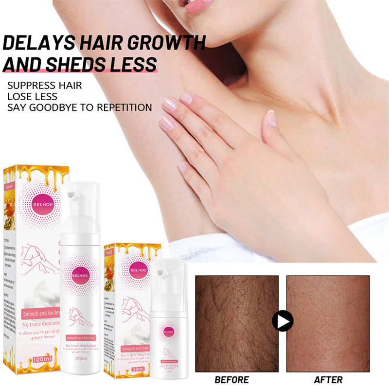 [Alivee]EELHOE Permanen penghilang bulu kemaluan wanita penghilang bulu ketiak perontok bulu kemalua