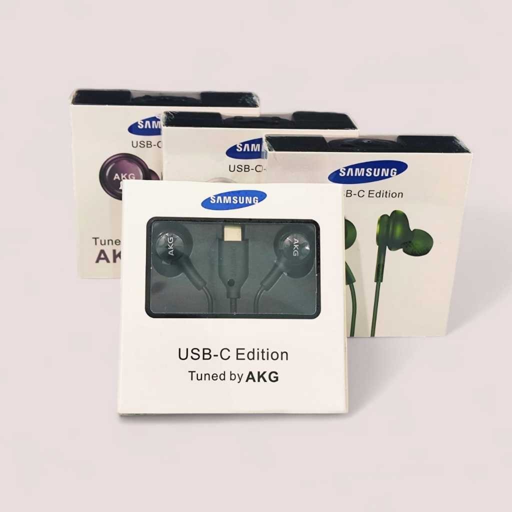 (Moza) Headset Handsfree Earphone Samsung Type C AKG S10+ Original / Headset Samsung AKG Ori Tuned b