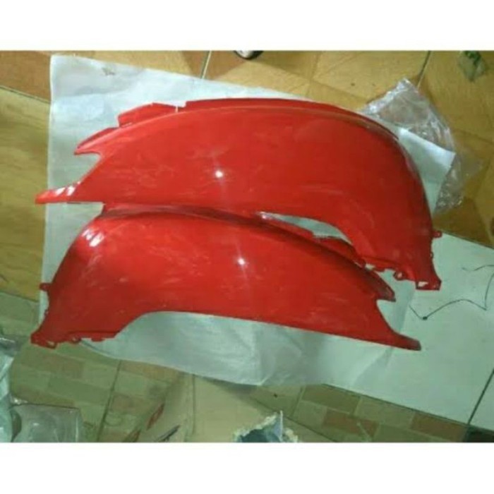 [BISA COD] cover body kanan kiri scoopy donat 2017 2018 k93 original merah cabe