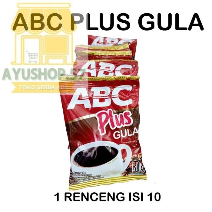 

KOPI ABC PLUS GULA RENCENG - AYUSHOP57