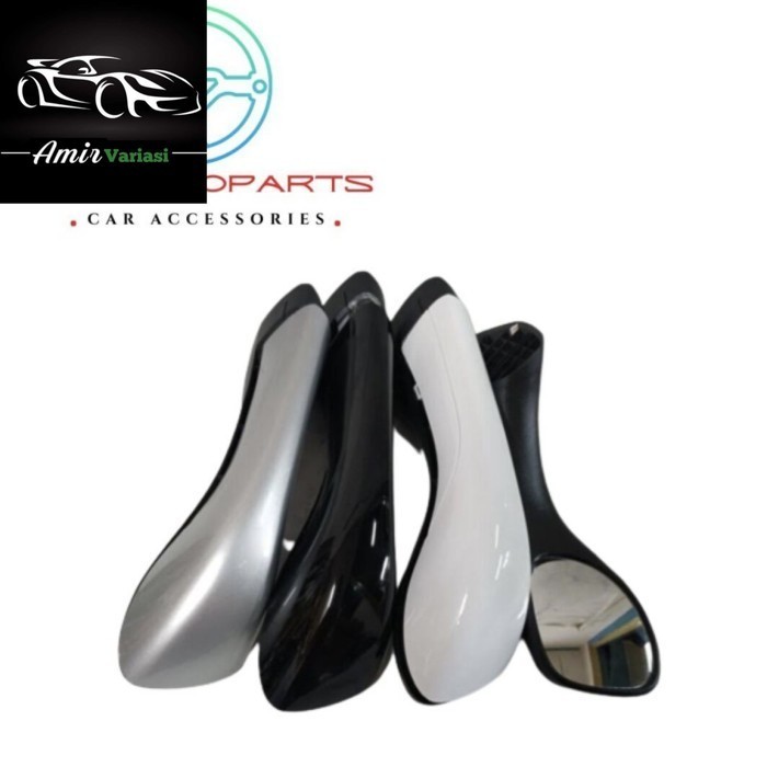 Spion kap mesin rush terios lama/ spion tanduk rush terios lama - Putih Variasi