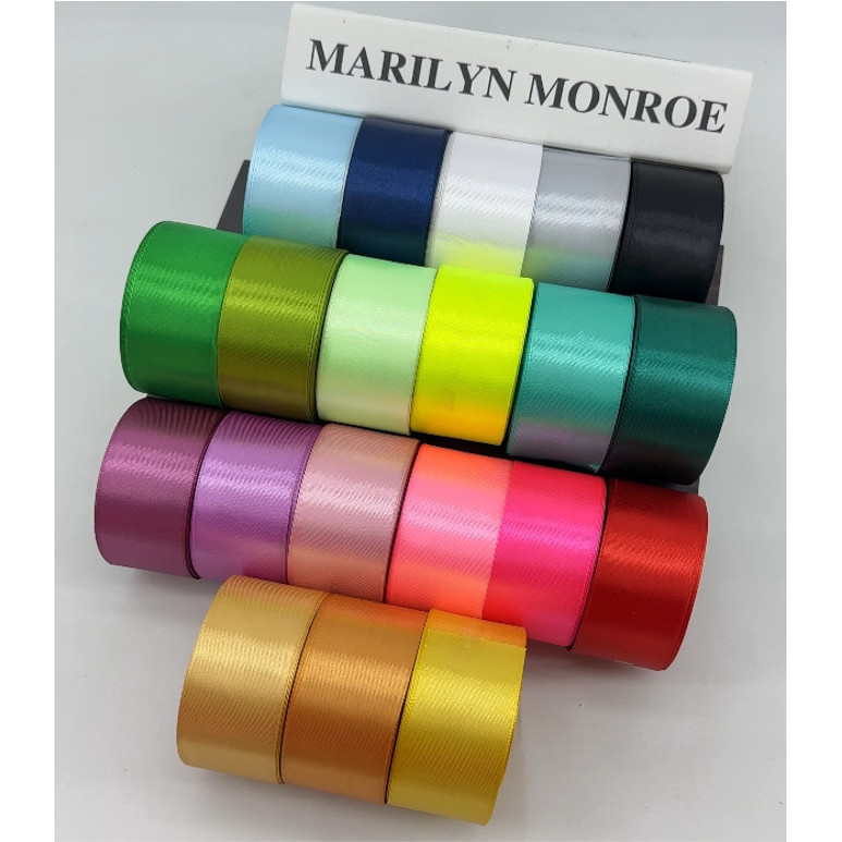 

(PSAT-4) PITA SATIN 4 CM; 1,5" ROLL PANJANG ±20 YARD - PASTEL GREEN